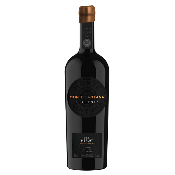 Vinho Monte Santana Euthymia Merlot 750 ml
