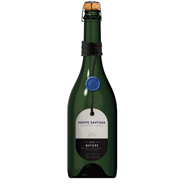 Espumante Monte Santana  Método Tradicional Nature 750 ml