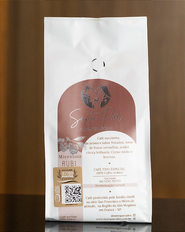 Café RUBI Fermentado Frutas Vermelhas