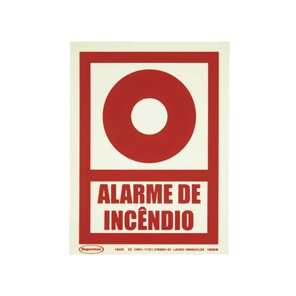 Placa de sinalização-E2