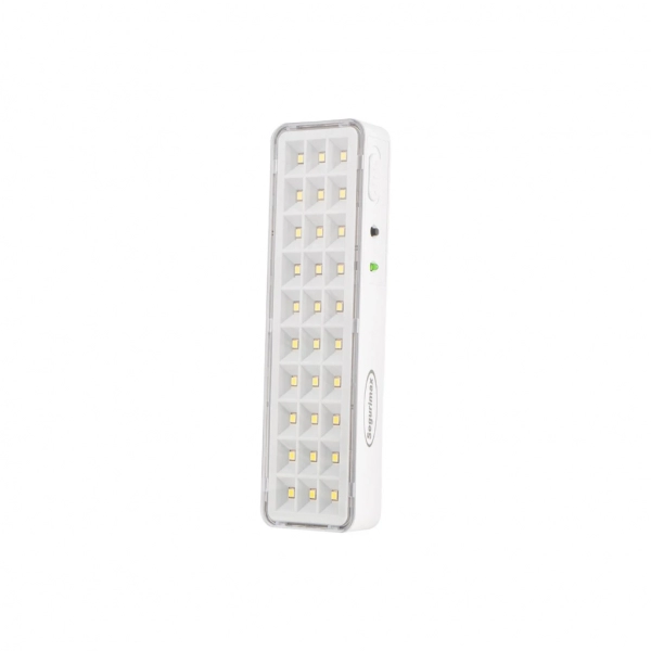 Iluminação de emergência autônoma 30 leds Super Slim