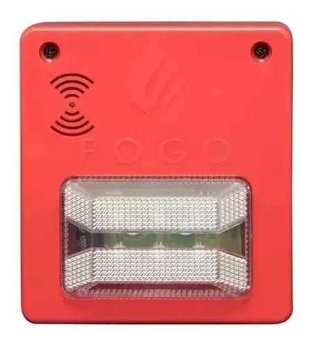Sirene audiovisual - 12V/24V -  Convencional