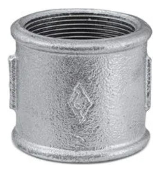 Luva galv. 1/2"