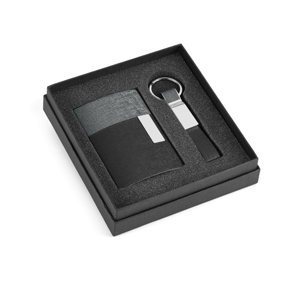 KIT DE PORTA CARTÕES E CHAVEIRO