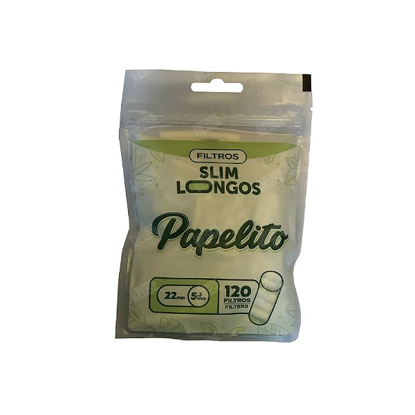 Filtro Papelito Slim Longo 5,3mm x 22mm