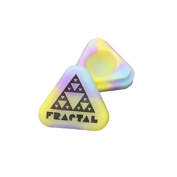 Slick Pote de Silicone Fractal 1,5ml Fluorescente