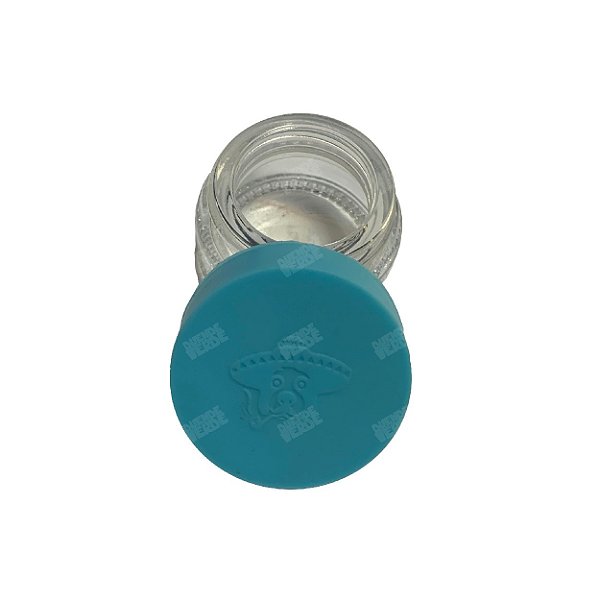 Slick Pote de vidro com tampa silicone Silly Dog 5ml