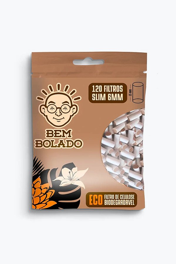 Filtro Bem Bolado Biodegradável 6x15mm