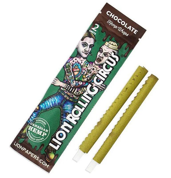 Blunt Lion Rolling Circus Hemp Wrap - Chocolate