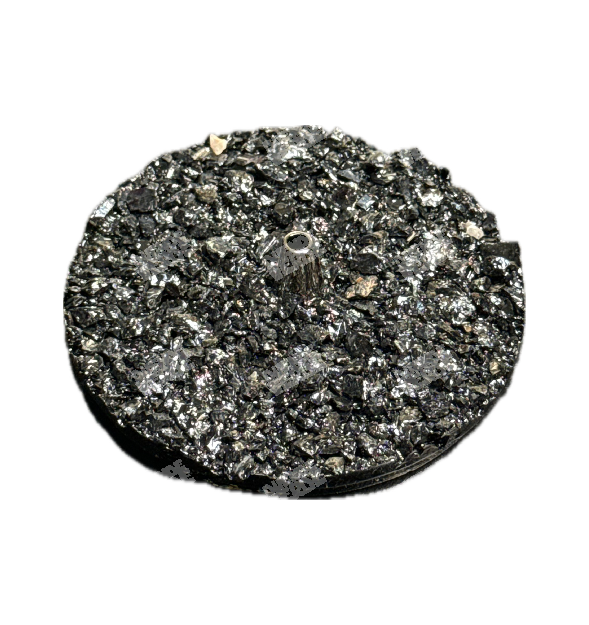 Incensário de Pedra Turmalina Negra Bruta - Proteção e Purificação