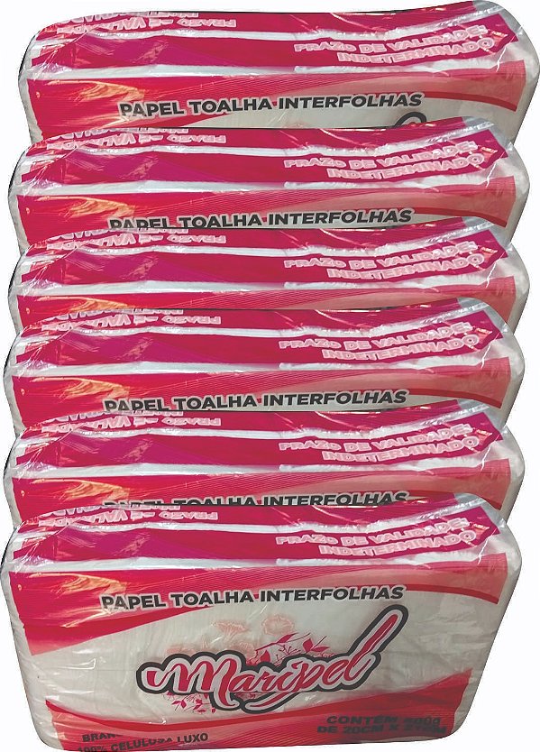Papel Toalha Interf Maripel Ext Luxo 6fd C/ 500gr