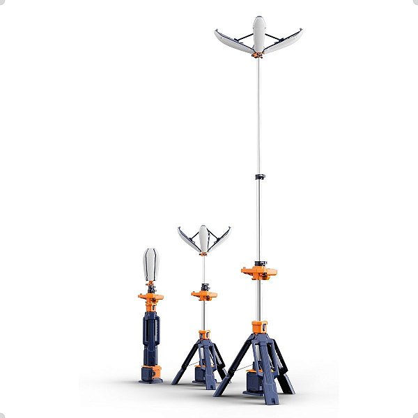 Torre de Iluminação Portátil 12000LM Pétala 360°