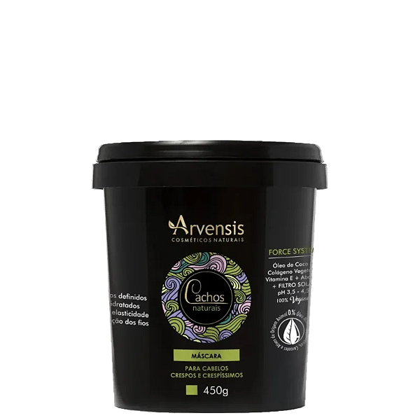 MASCARA CAPILAR CACHOS CRESPOS/CRESPISSIMOS 450G ARVENSIS
