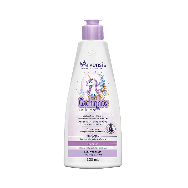 SHAMPOO ARVENSIS CACHINHOS NATURAIS 300ML