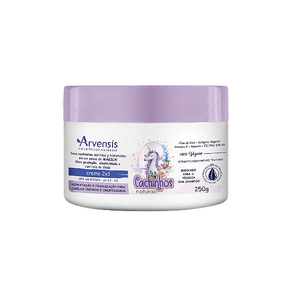 MASCARA CAPILAR CACHINHOS 2X1 250G ARVENSIS