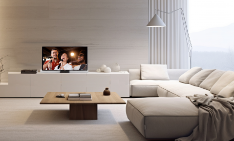 Lift TV no móvel Flap TV