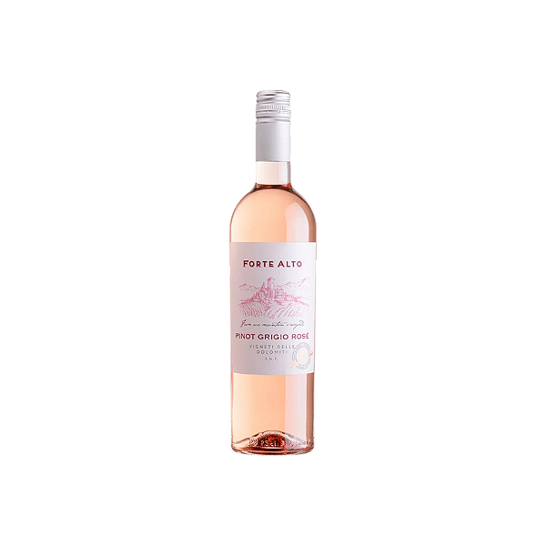Forte Alto Vigneti delle Dolomiti Pinot Grigio Rosé 2023