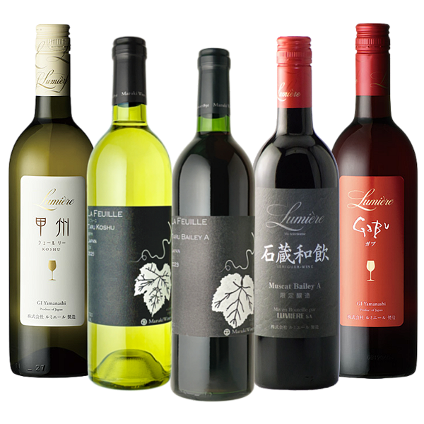 Kit 5 Vinhos Japoneses