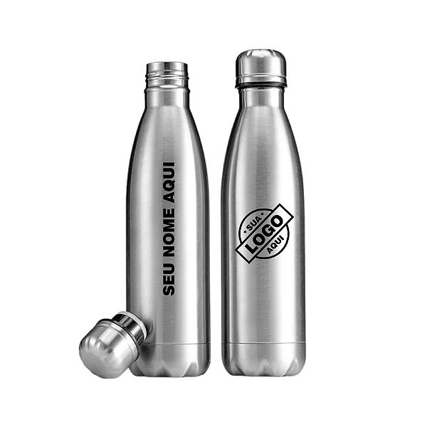 Garrafa Térmica inox personalizada - 500ml