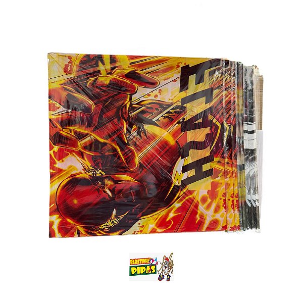 Raia de puxe Celofane Grande Plástico 50x50 pacote com 20 unidades