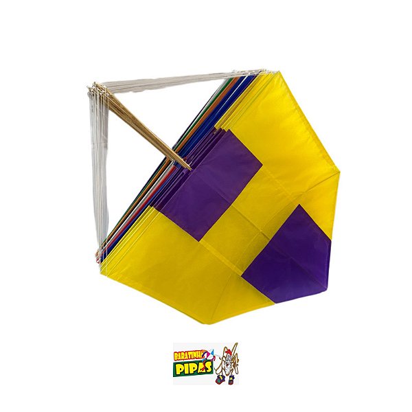 Pipa curva 55 cm pacote com 25 unidades