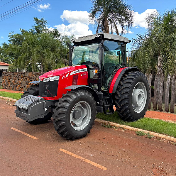 TRATOR MASSEY FERGUSON 6713 - ANO 2024
