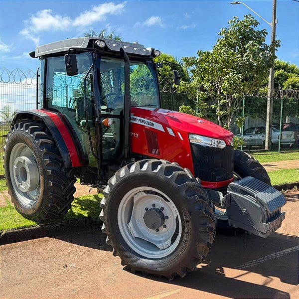 TRATOR MASSEY FERGUSON 6713 - Ano 2019