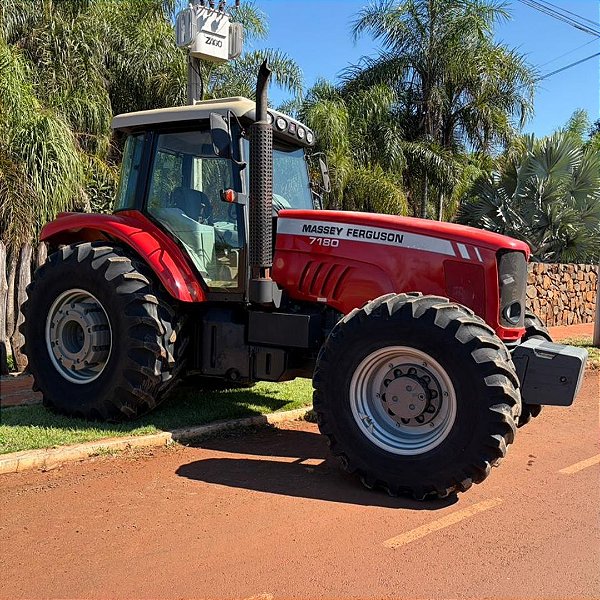 TRATOR MASSEY FERGUSON 7180 - Ano 2010