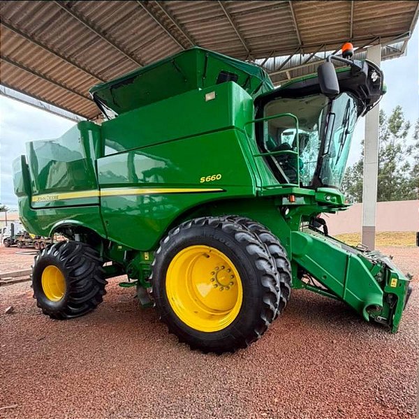 COLHEITADEIRA JOHN DEERE S660 - Ano 2018