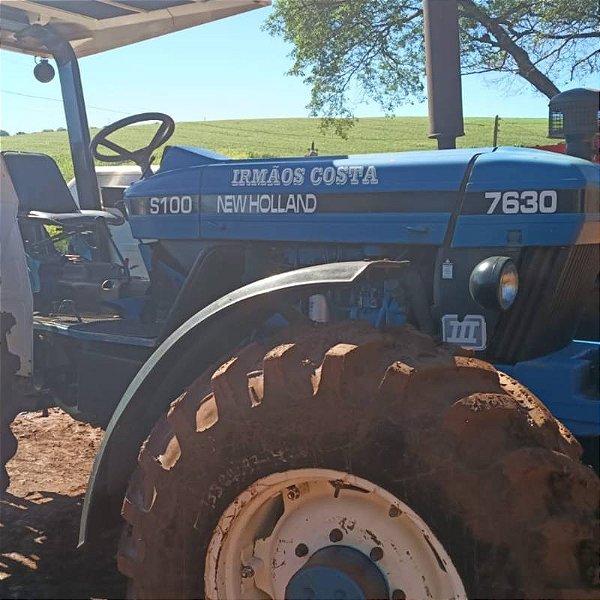 TRATOR NEW HOLLAND 7630 S100 - Ano 1996