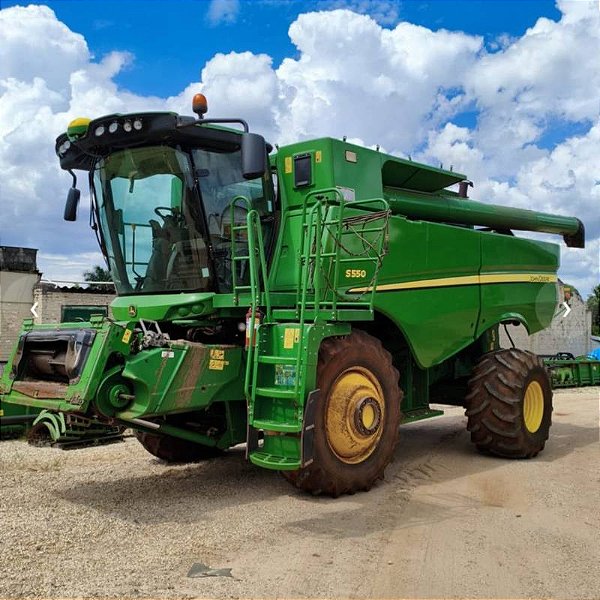 COLHEITADEIRA JOHN DEERE S550 - Ano 2018