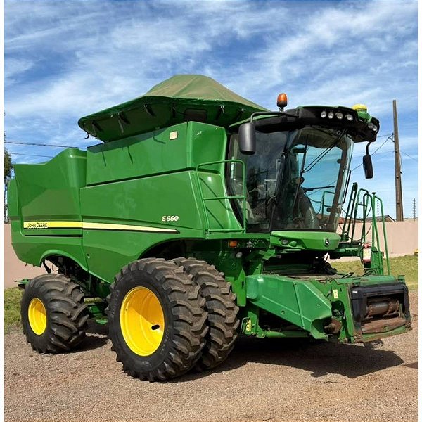 COLHEITADEIRA JOHN DEERE S660 - Ano 2016