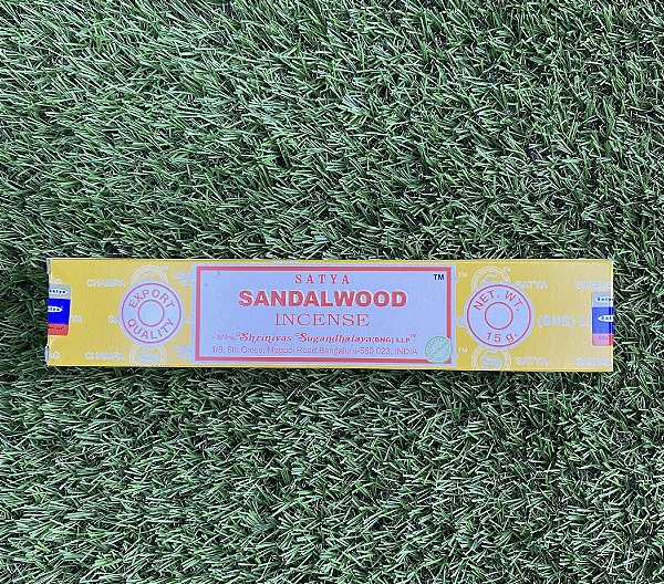 Incenso Massala Satya - Sandalwood (Sândalo)