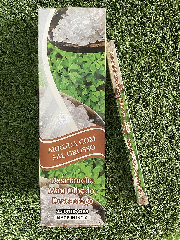 Incenso Darshan - Arruda com Sal Grosso