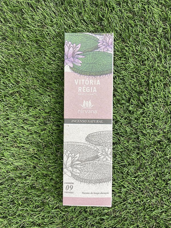 Incenso Natural Nirvana - Vitória Régia