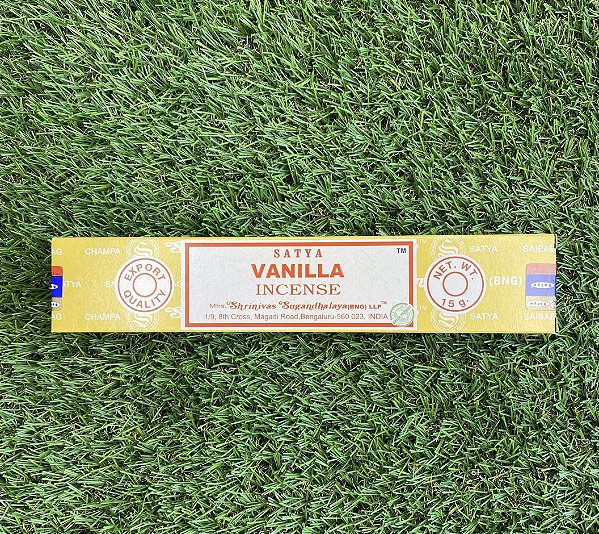 Incenso Massala Satya – Vanilla (Baunilha)