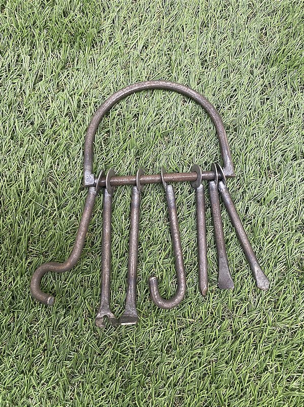 Ogum deitado - Ferro assentamento