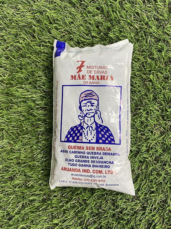 Defumação Mistura de 7 Ervas Mãe Maria - 50g
