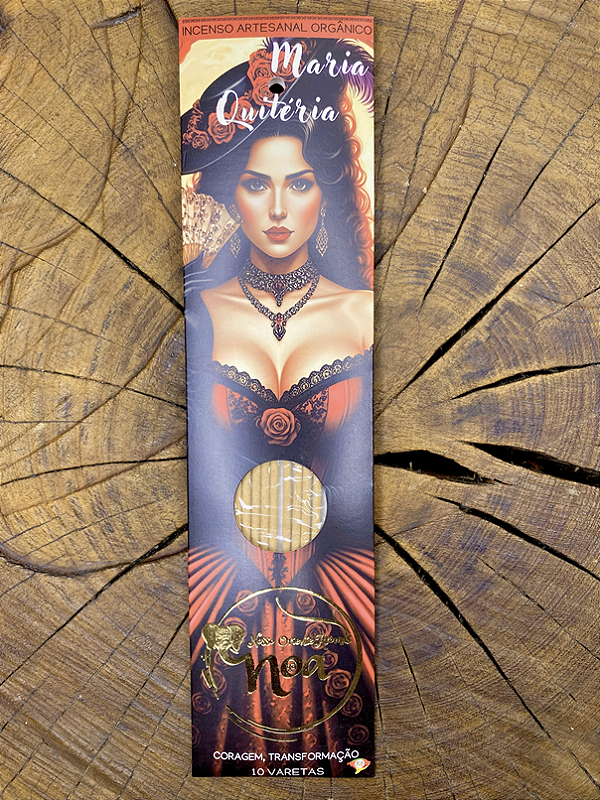 Incenso Artesanal Noa - Maria Quitéria