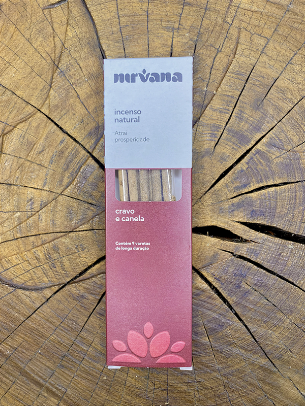 Incenso Natural Nirvana - Cravo e Canela
