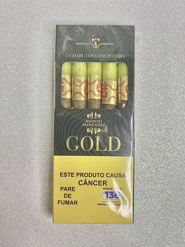 Cigarrilha GOLD - Com piteira