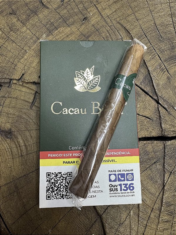 Charuto Cacau Brasil - Tradicional - Unitário