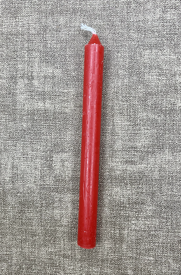 Vela Palito Vermelha