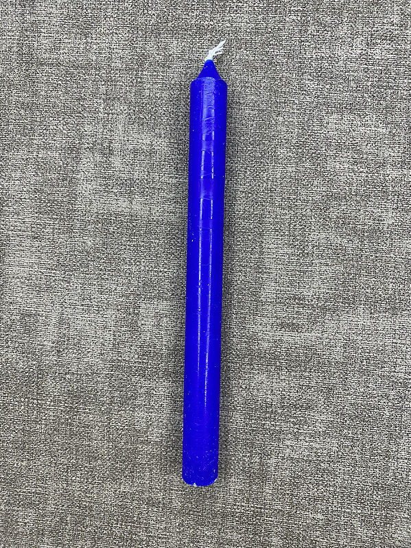 Vela Palito Azul Escuro