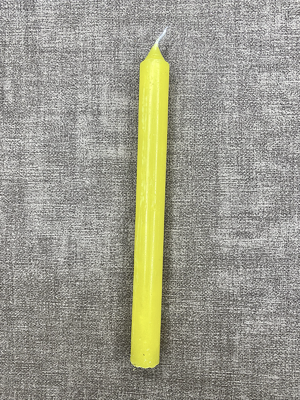 Vela Palito Amarela