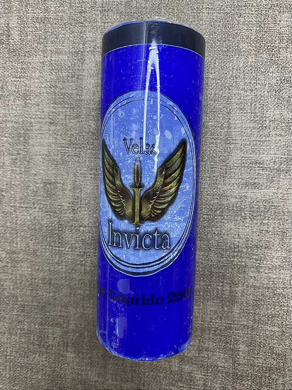 Vela 7 Dias Azul Escura