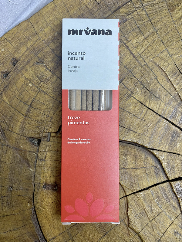 Incenso Natural Nirvana - Treze Pimentas