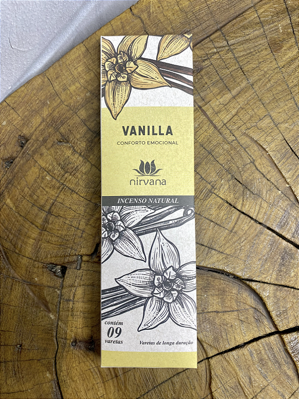 Incenso Natural Nirvana - Vanilla/Baunilha