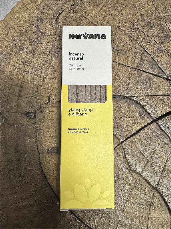 Incenso Natural Nirvana - Ylang Ylang e Olíbano