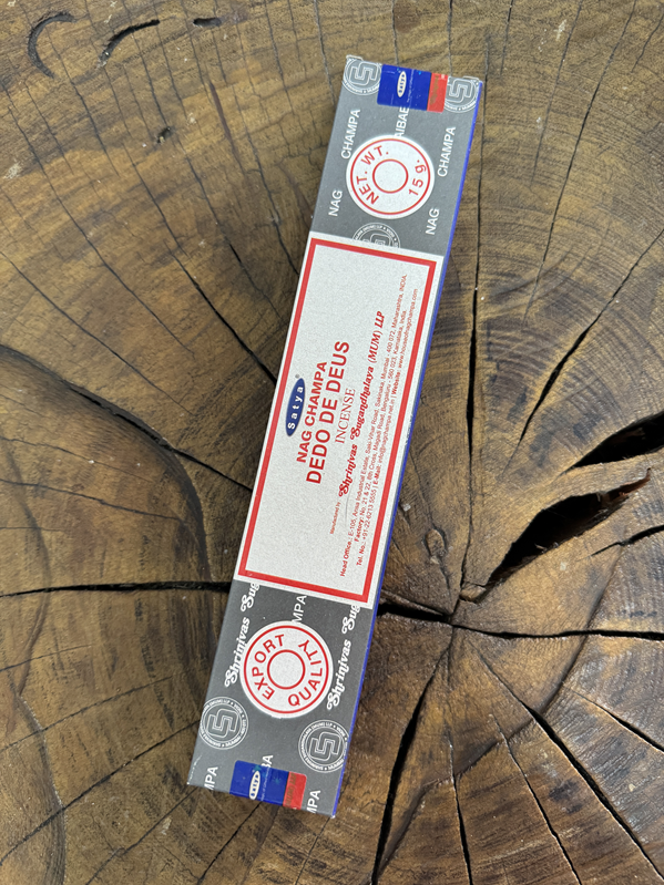 Incenso Massala Satya - Nag Champa Dedo de Deus